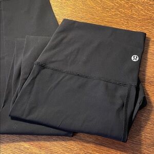 lululemon athletica Black Leggings